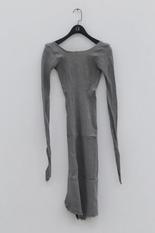 Marc le bihan stretch dress 21923-E21 LIGHT GREY